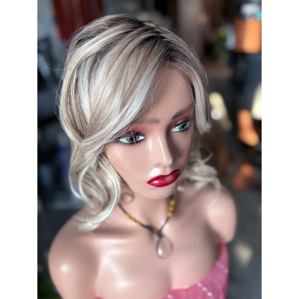 Belle Tress “Streep” wig in color Milkshake Blond New